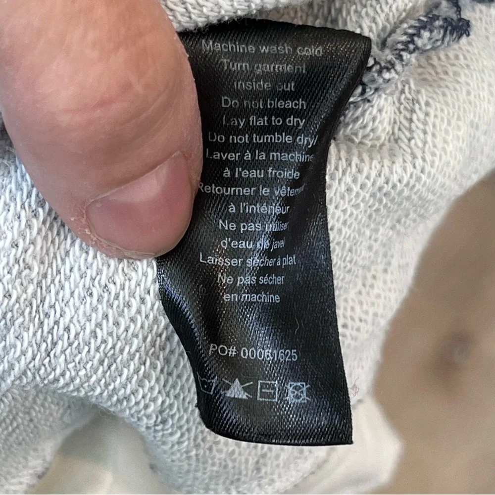 rag & bone Miramar Sweatpant Jeans Size S Elastic Waist Pull On Denim Look - Picture 14 of 15